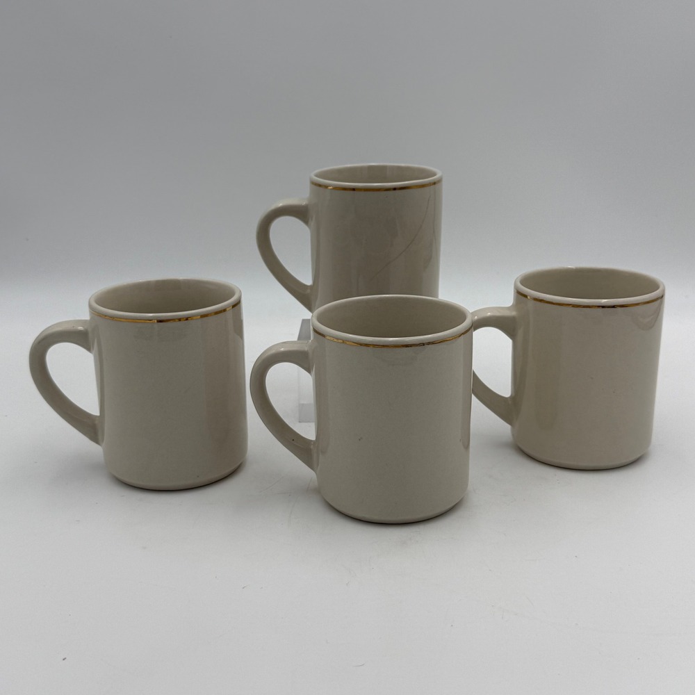 Vintage Chessie System Railroad Cat Mugs Set of 4 Purr-fect Transportation - Picture 4 of 8